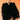 black bomber cape with volume flowers 2