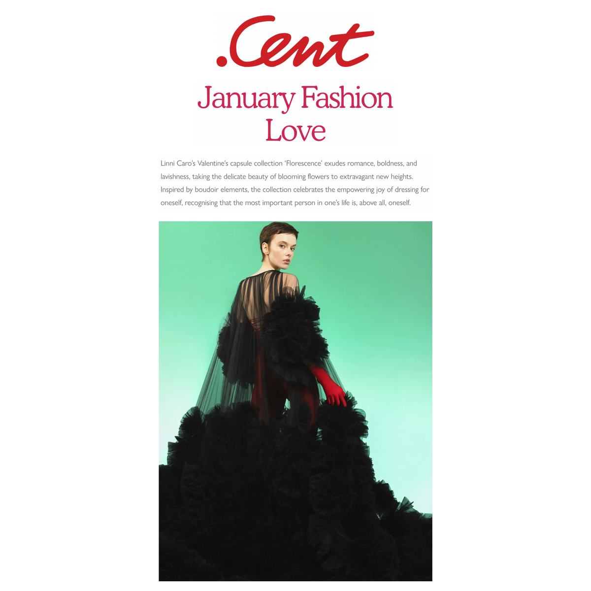 CENT MAGAZINE 2025 – Linni Caro Couture