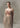 Draped Chiffon Dress - Ash Rose