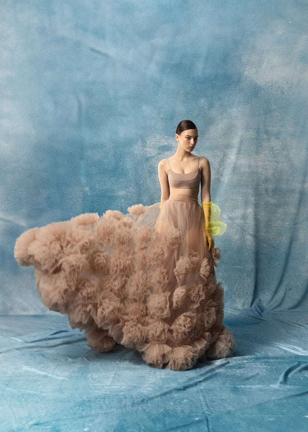 COCOA DAHLIA - Flower Skirt