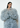 FARELLA Long Belted Satin Wrap Coat