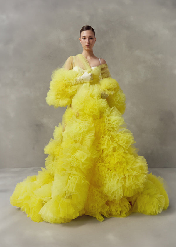 GOLDEN DANDELION - Sunshine Yellow Cape