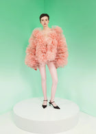 FLARE PINK BLOOM Voluminous Tulle Flowers